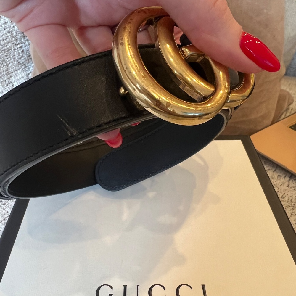 Gucci Marmont Wide Belt size 90 - Picture 5 of 8